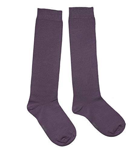 Weri Spezials - Calcetines para mujer en colores de moda - Buen ajuste y suave algodón Cachimba oscura. 35-38