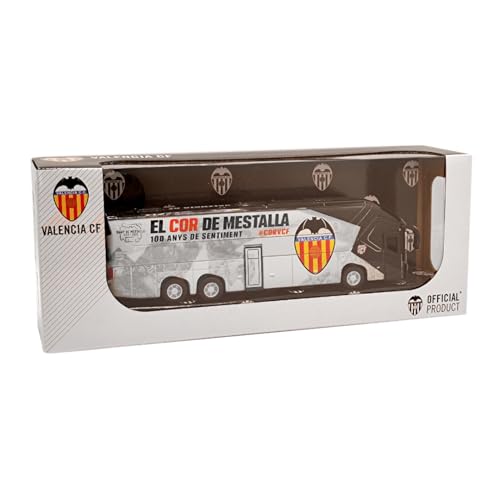 BANDAI Figura Eleven Force Bus Valencia Club de Fútbol - Coleccionables para Exhibición - Idea de Regalo - Juguetes para Niños Y Adultos - Fans De Fútbol EF15945