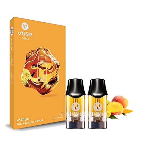 VUSE ePod 2 Recargas de Mango x2 para Vaper ePod 2 | Sin Nicotina
